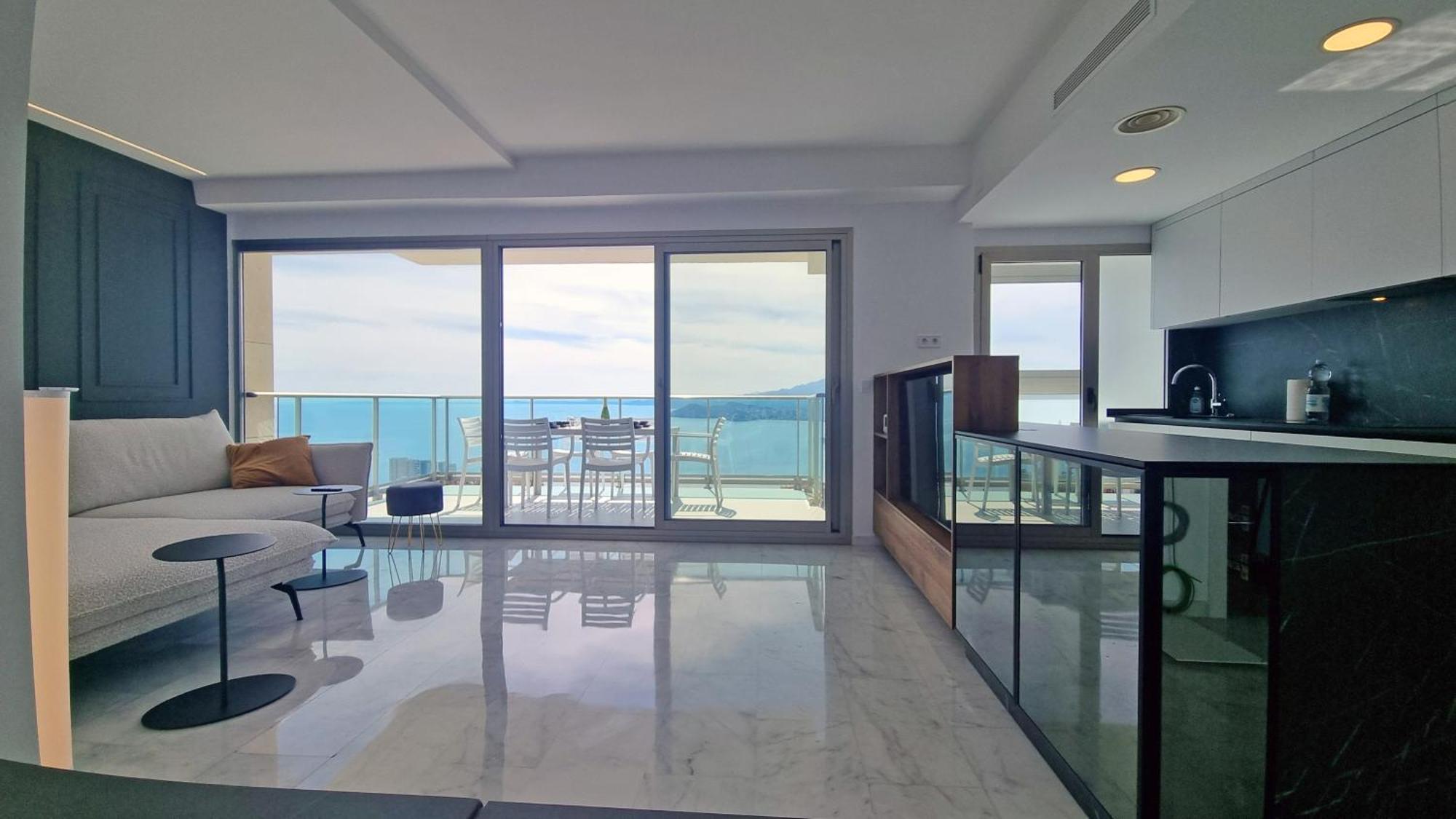 Skyline 37 Terraza Con Vista Al Mar Apartment เบนิดอร์ม ภายนอก รูปภาพ